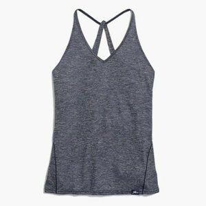 New Balance for J Crew Navy Blue Free Flow V Neck Tank Top  NEW